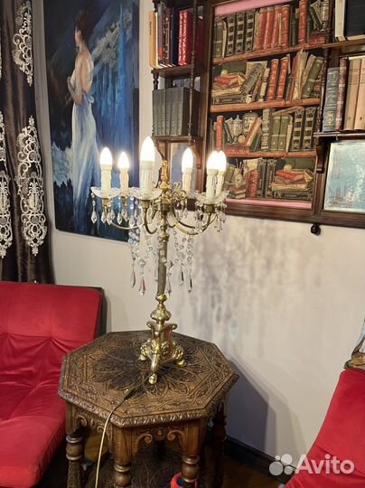 Канделябр светильник бронза