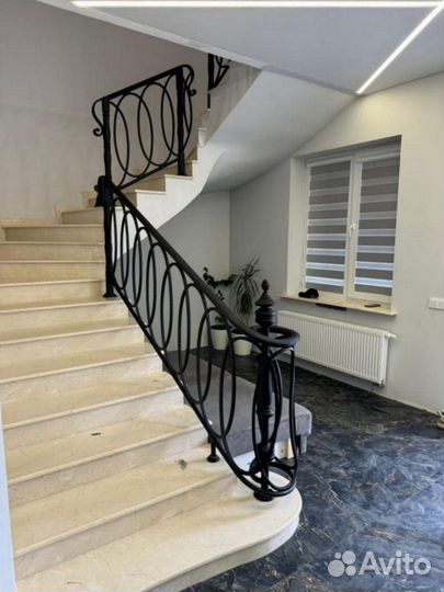 Перила кованые