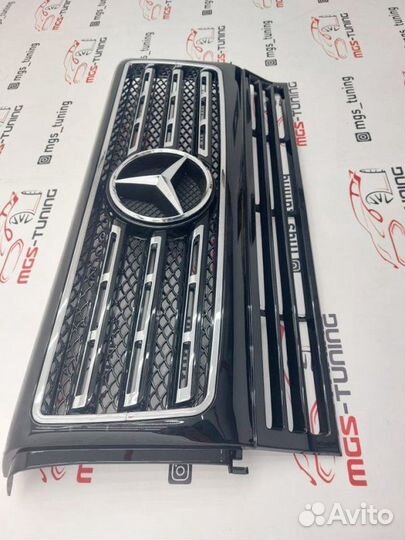 Решетка радиатора в стиле GLS на G-Class W463