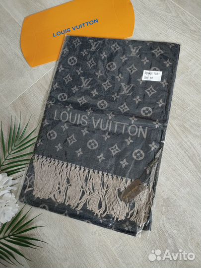 185см LV новый шарф-палантин с кисточкками
