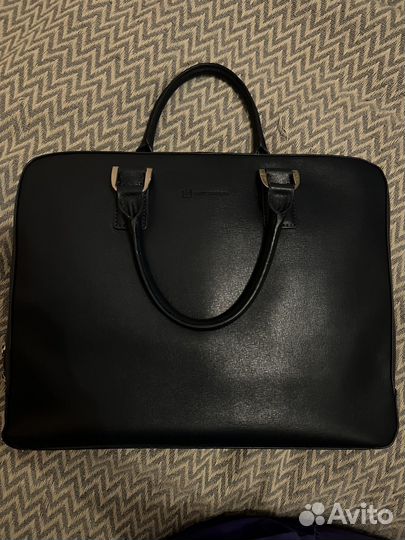 Мужская кожаная сумка через плечо