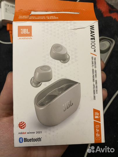 Jbl беспроводные наушники wave 100 tws