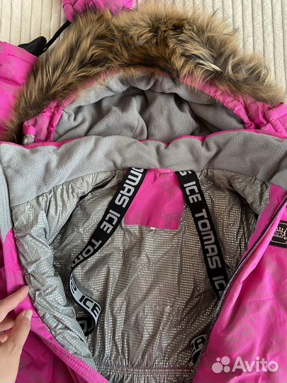 Зимний комбинезон для девочки