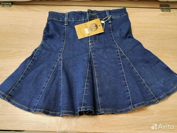 Юбка джинсовая