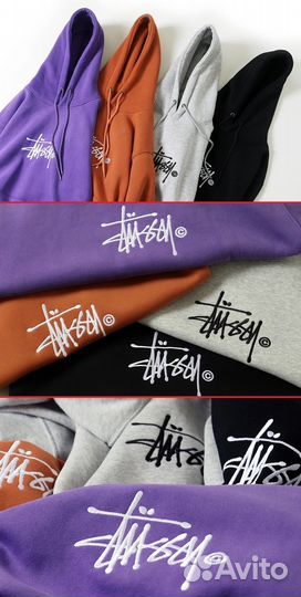 Толстовка (худи) Stussy