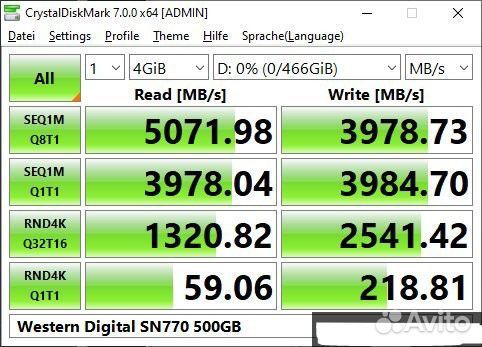M2 Western Digital WD black SN 770 500GB