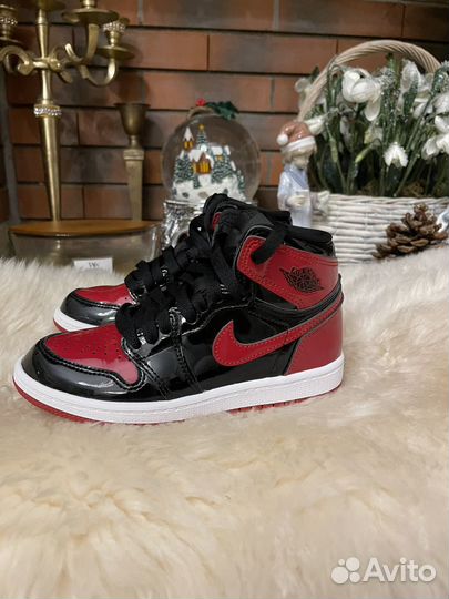 Air Jordan 1 Retro High OG GS 'Patent Bred'