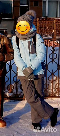 Горнолыжный костюм для девочки на рост 158 см