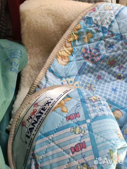 Одеяло детское из овчины