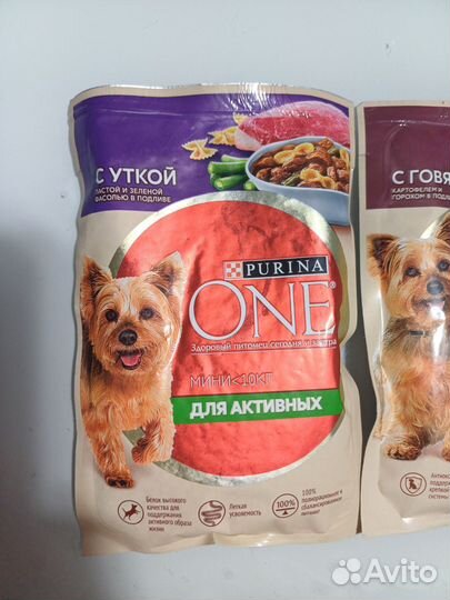 Влажный корм для собак purina one