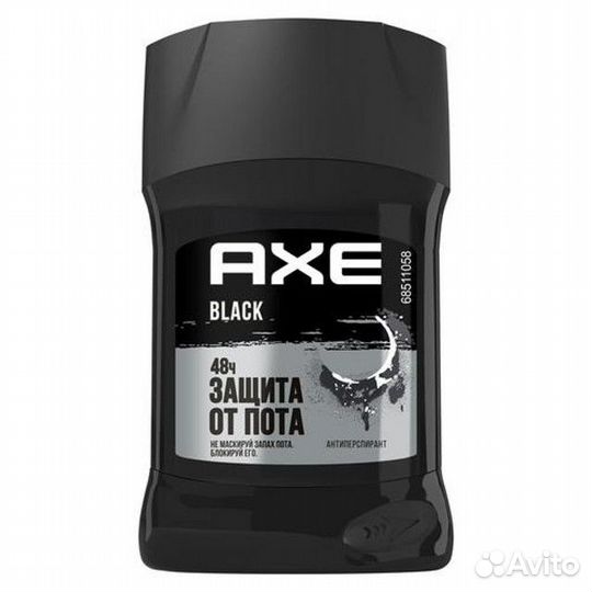 Дезодорант мужской AXE Black, 50мл, стик