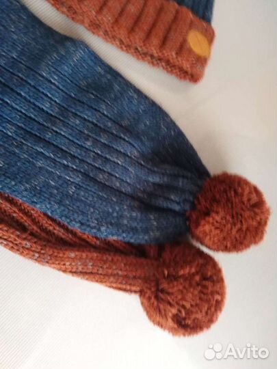 Комплект шапка и шарф