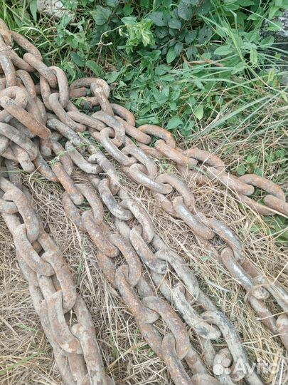Якорная цепь бу