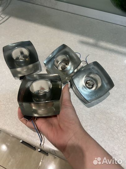 Точечные светильники бу gx 53