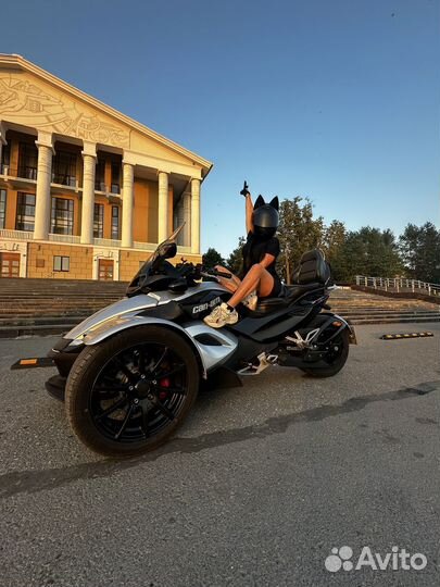 Фотосессия на мотоцикле, трицикле, brp-spyder