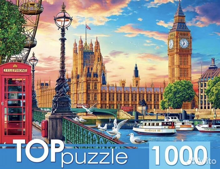 Пазл 1000 деталей. Великобритания