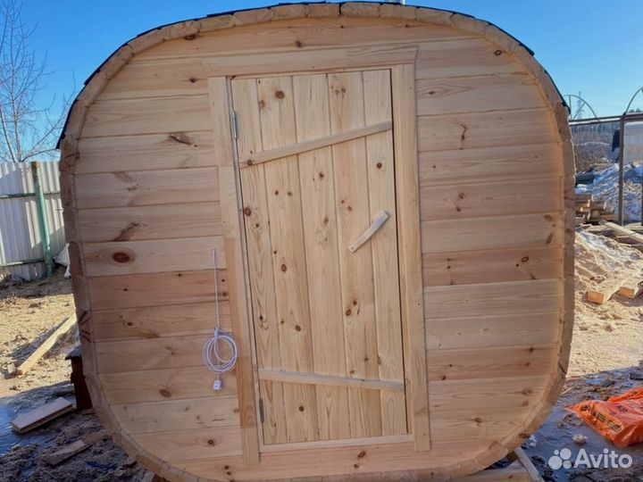 Бани-бочки под ключ