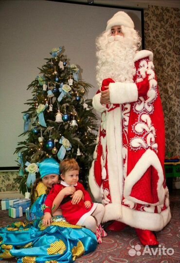 Костюм деда мороза и снегурочки оптом/розница