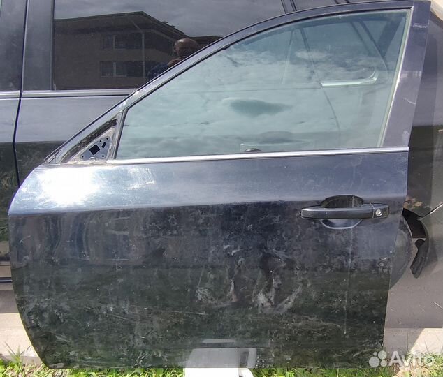 Дверь левая Impreza GH чёрная