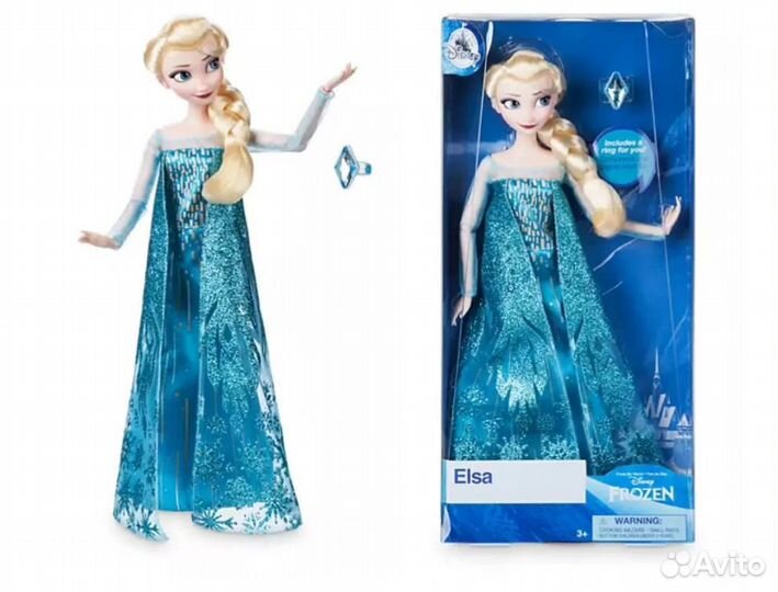 Куклы Disney, оригинал: Эльза, Золушка, Мулан