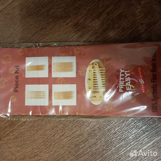 Волосы на заколках искусственные