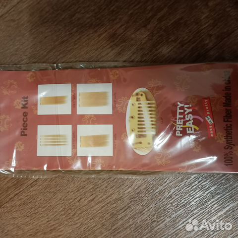 Волосы на заколках искусственные