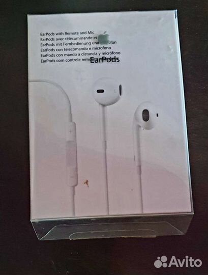 Наушники apple earpods проводные