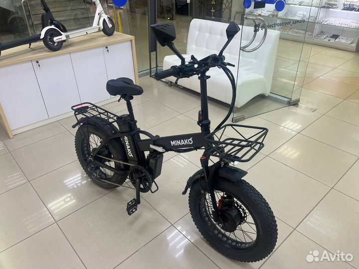 Электровелосипед Minako F10 Dual полный привод