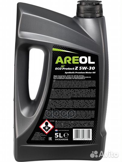 Areol ECO Protect Z 5W30 (5L) масло моторное