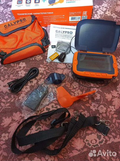 Эхолот Практик 8,7, 6M, 6S,камера Calipso,Мурена