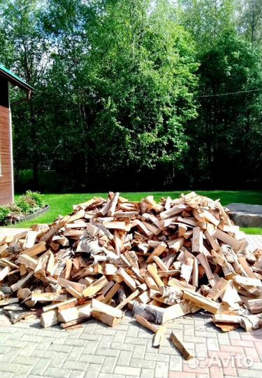 Дрова Осина подготовленные с доставкой любого объе