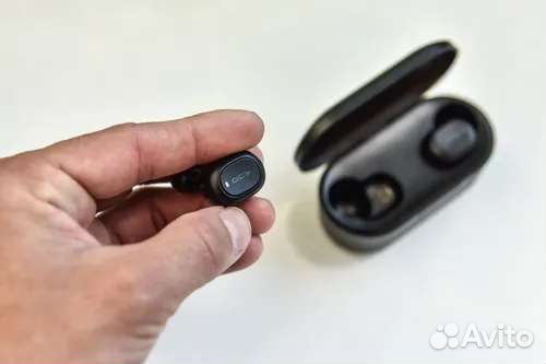 Беспроводные наушники qcy qs2 black