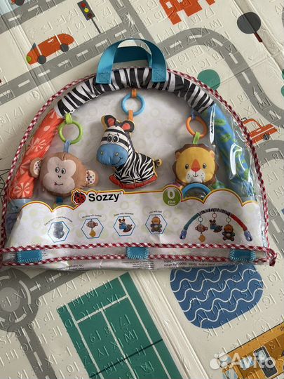 Дуга с игрушками 0+