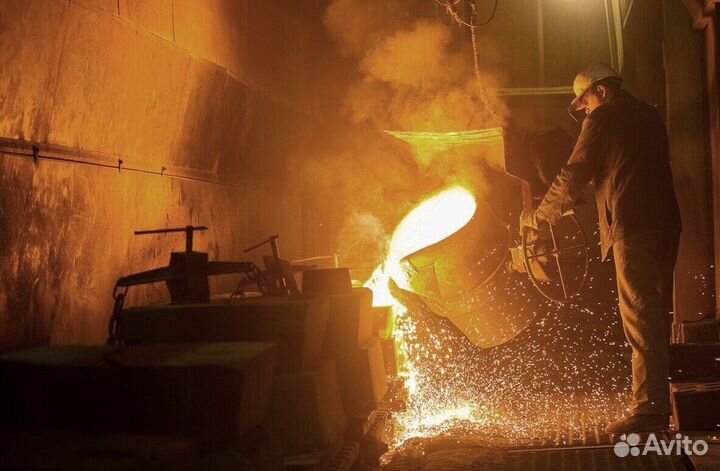 Плавильщик металлов и сплавов на завод