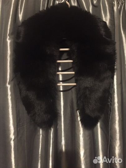 Женский воротник меховой из песца