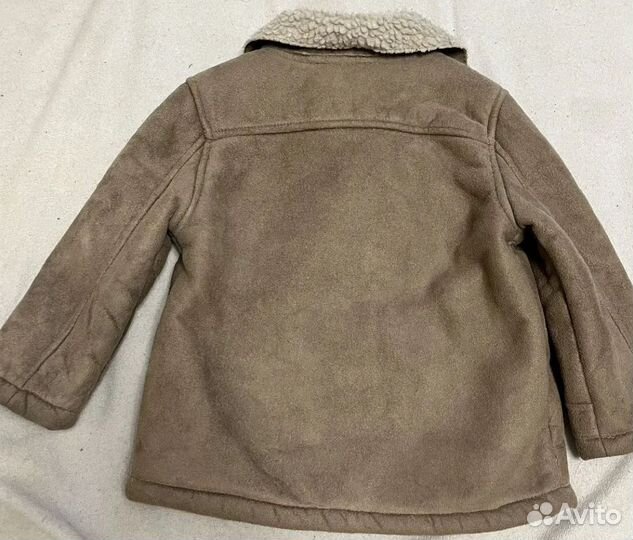 Дублёнка на мальчика 86-92