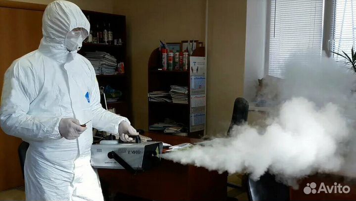 Уничтожение клещей, тараканов, клопов, Дезинфекция