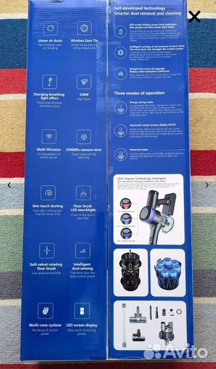 Вертикальный пылесос