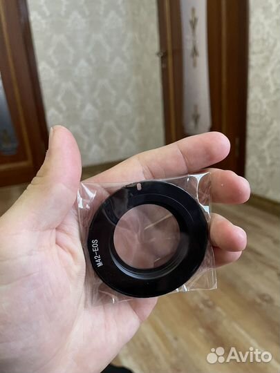 Переходник m42 на canon eos с чипом