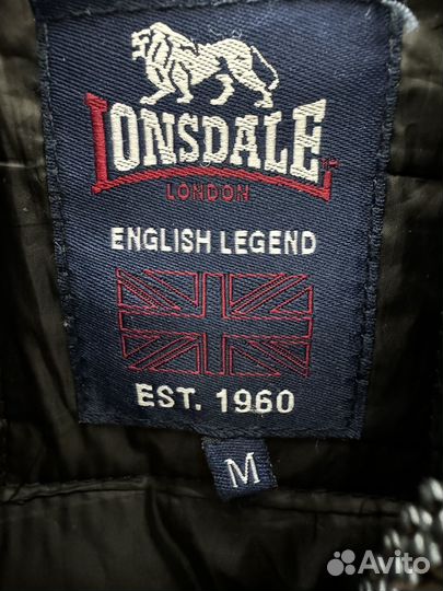 Пуховик мужской lonsdale london