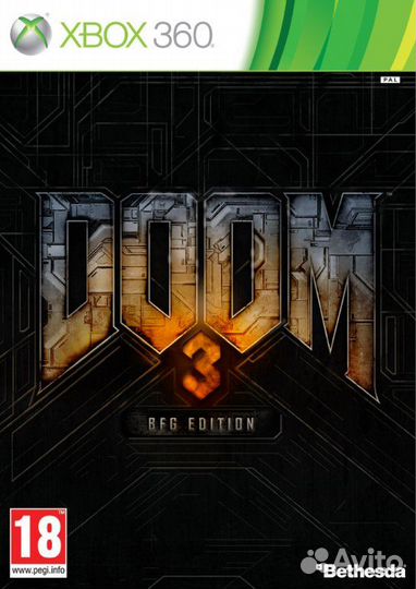 Doom 3 BFG Edition Xbox 360 анг. б\у