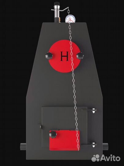 Твердотопливный котёл 100 квт