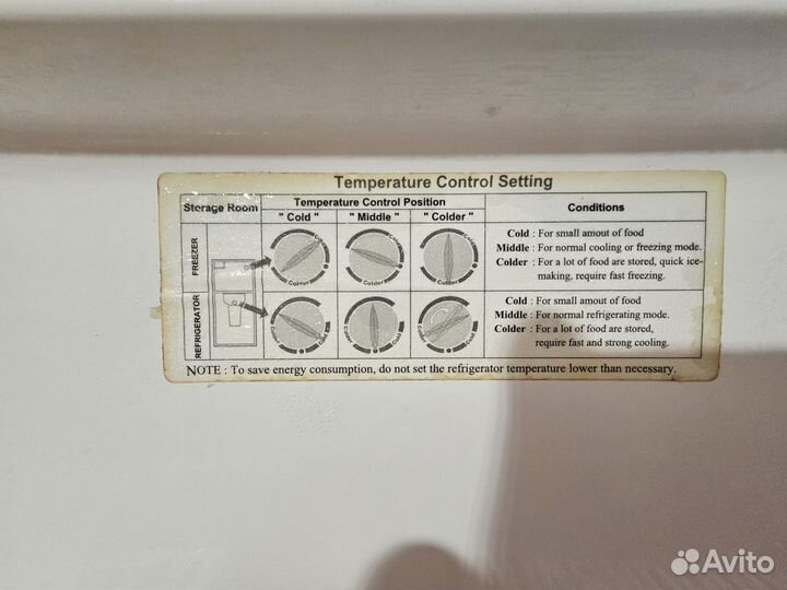 Холодильник бу samsung nofrost