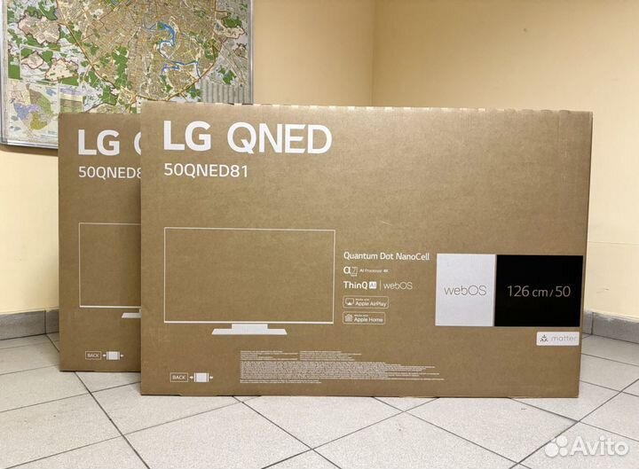 Новый Qned LG 50 4K 120Гц Smart TV WiFi 2023