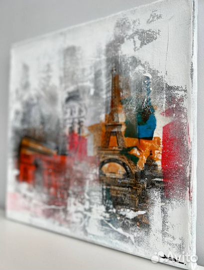 Картина на холсте История Парижа