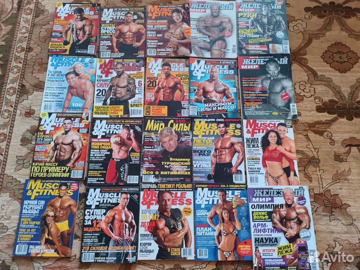 Журналы по бодибилдингу