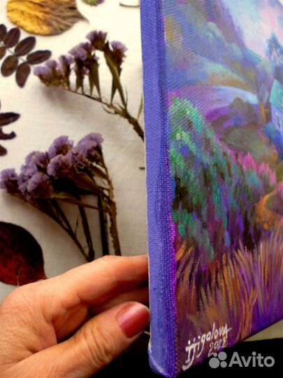 Картина маслом на холсте 