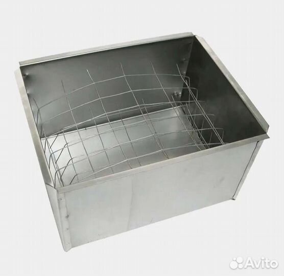 Коптильня горячего копчения 2 ярусная