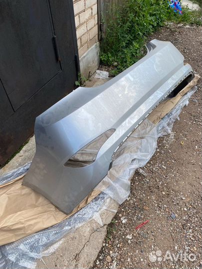Задний бампер solaris