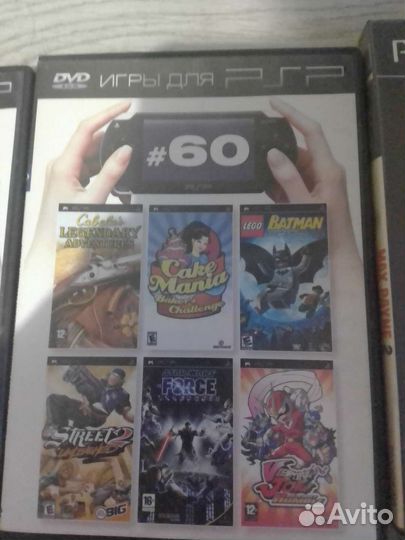 Диски на PSP и PS2